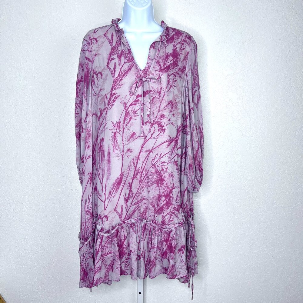 All Saints Arieta Grasmere Dress 6 whimsical fairycore‎ cottagecore flowy mini